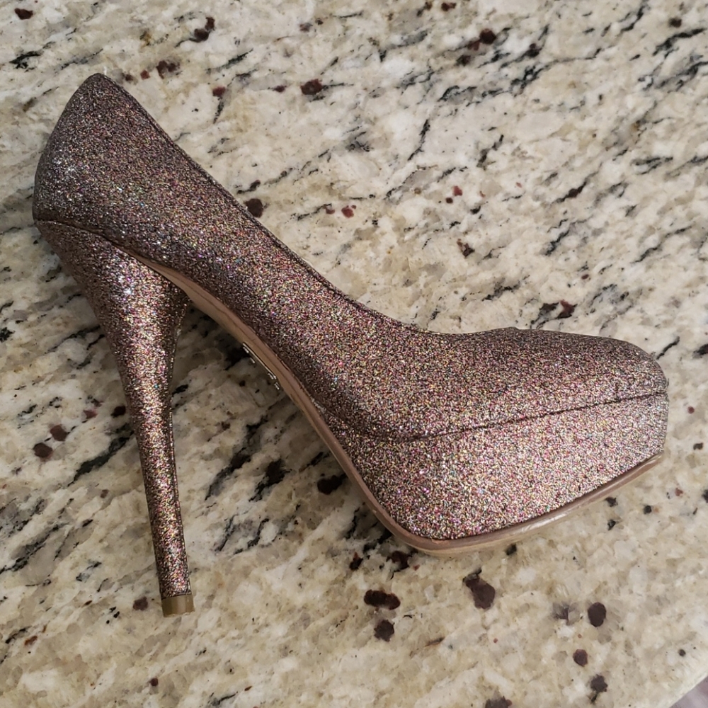 Bakers Gold Multi Colored Sparkle Pump